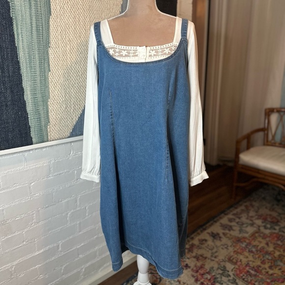 Highway Jeans Plus Size Stretch Denim Bodycon Dress - Picture 7 of 16